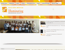 Tablet Screenshot of iesmexico.org